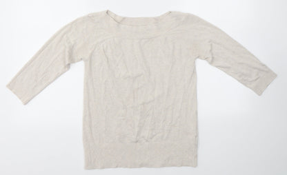 F&F Womens Beige   Pullover Jumper Size 10