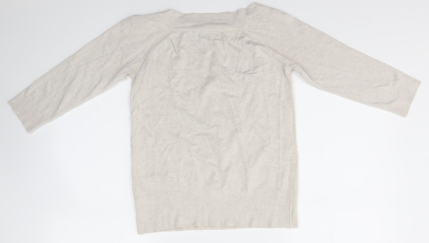 F&F Womens Beige   Pullover Jumper Size 10