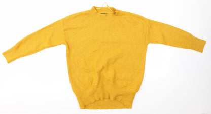 Primark Womens Yellow   Pullover Jumper Size XS