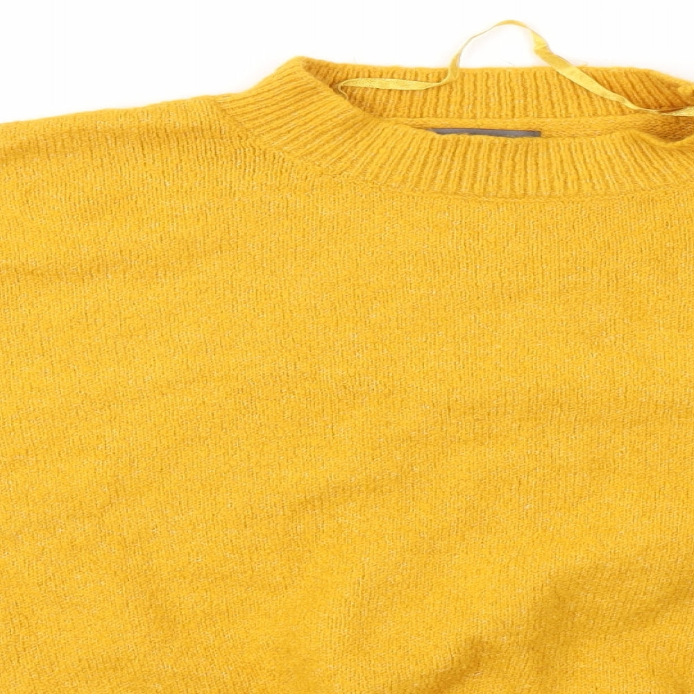 Primark Womens Yellow   Pullover Jumper Size XS