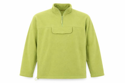 Front view of Alibi Active men’s green jumper, size XL