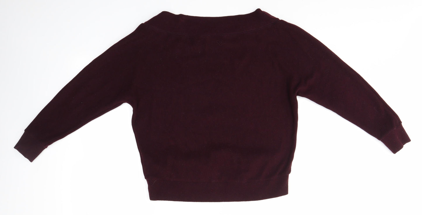 Womens UK Size S New Look Purple Pullover Jumper