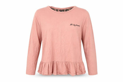 Womens UK Size L NEXT Pink Basic Blouse