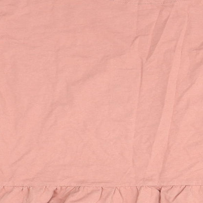 Womens UK Size L NEXT Pink Basic Blouse