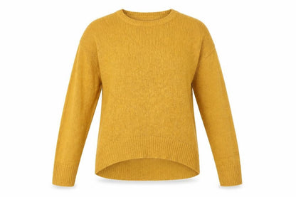 Womens UK Size L New Look Yellow Pullover Jumper
