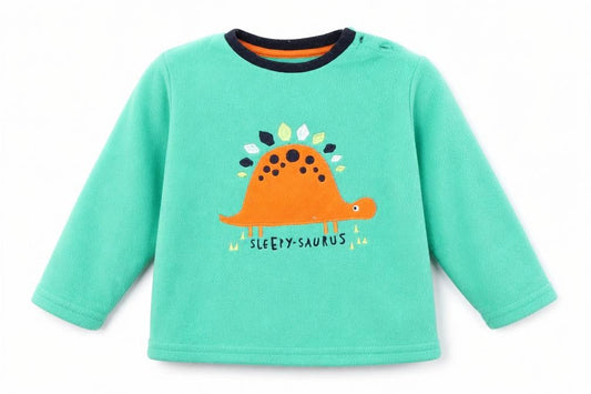 Primark Baby Green Solid   Pyjama Top Size 18-24 Months