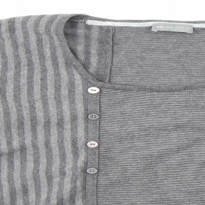Womens UK Size 14 M&S Grey Pullover Jumper