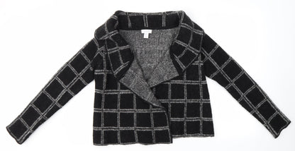 Womens UK Size S Kenar Black Cardigan Jumper