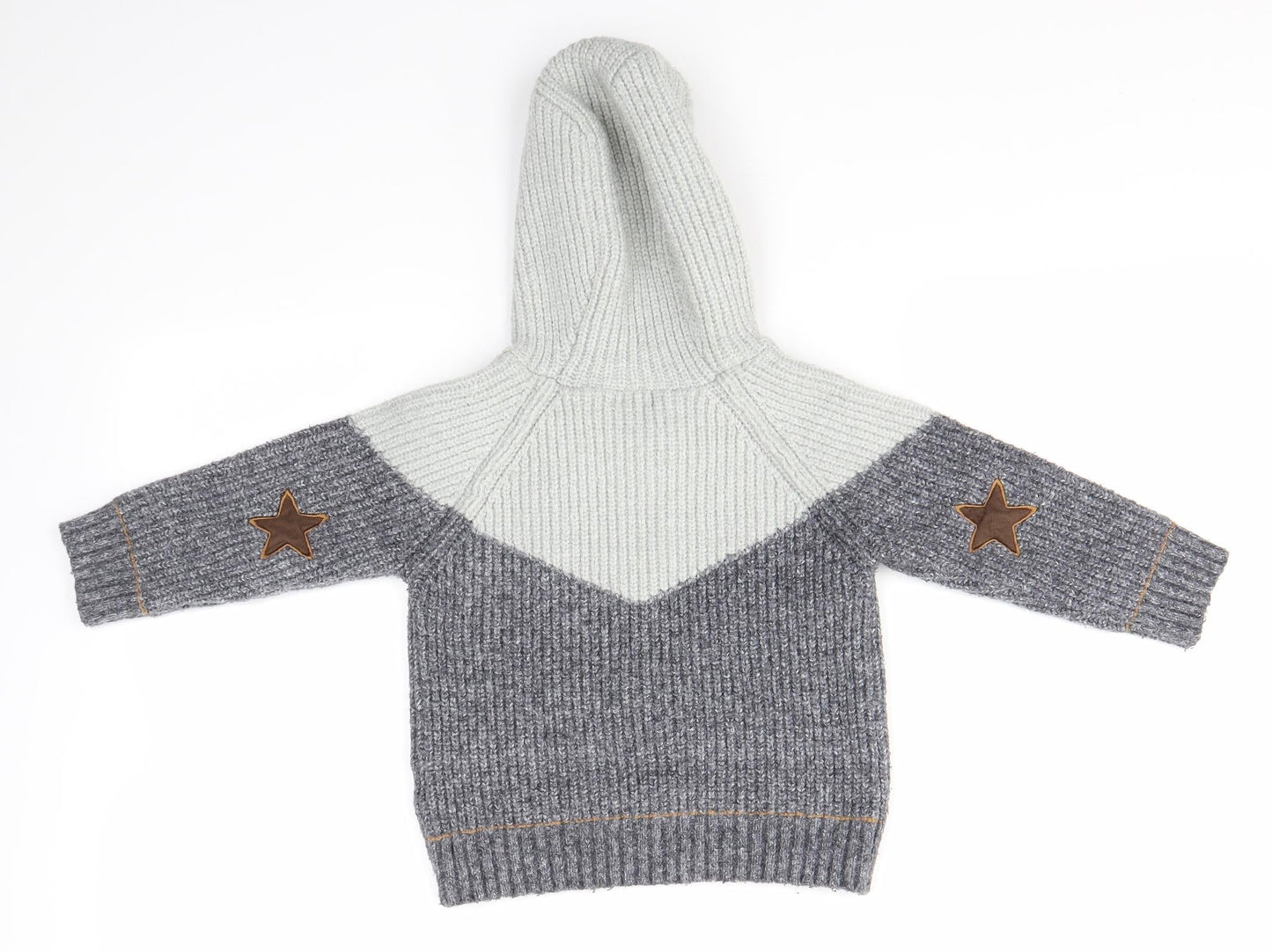 NEXT Girls Grey   Pullover Hoodie Size 2-3 Years