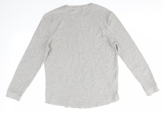 Topman Mens Grey   Pullover Jumper Size M