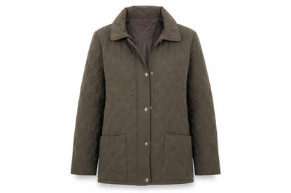 Womens UK Size 12 Klassik Green Overcoat