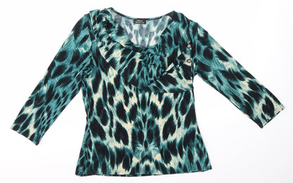 Womens UK Size 12 Emma Morgan Multicoloured Pullover Jumper