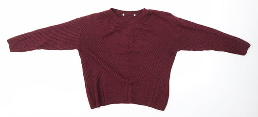 George Womens Purple   Pullover Jumper Size 12
