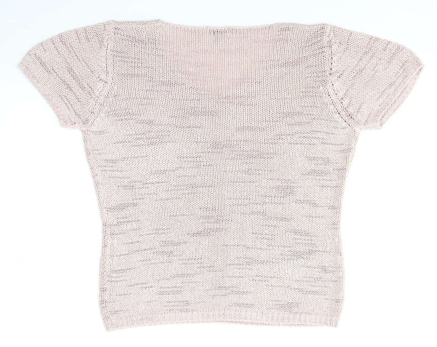 Womens UK Size M M&S Pink Pullover Jumper