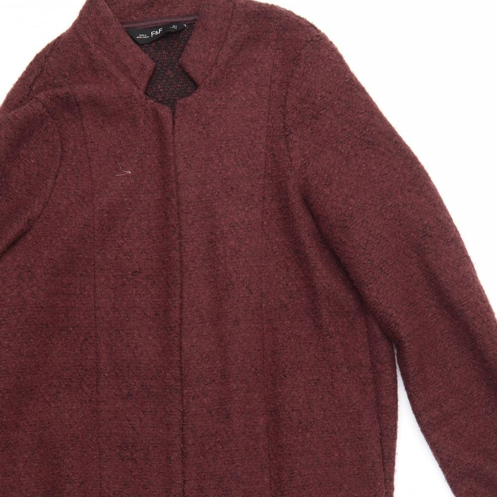 F&F Womens Purple   Cardigan Jumper Size 6
