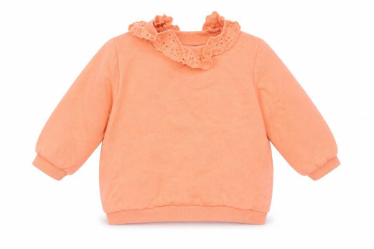 F&F Girls Pink   Pullover Jumper Size 0-3 Months