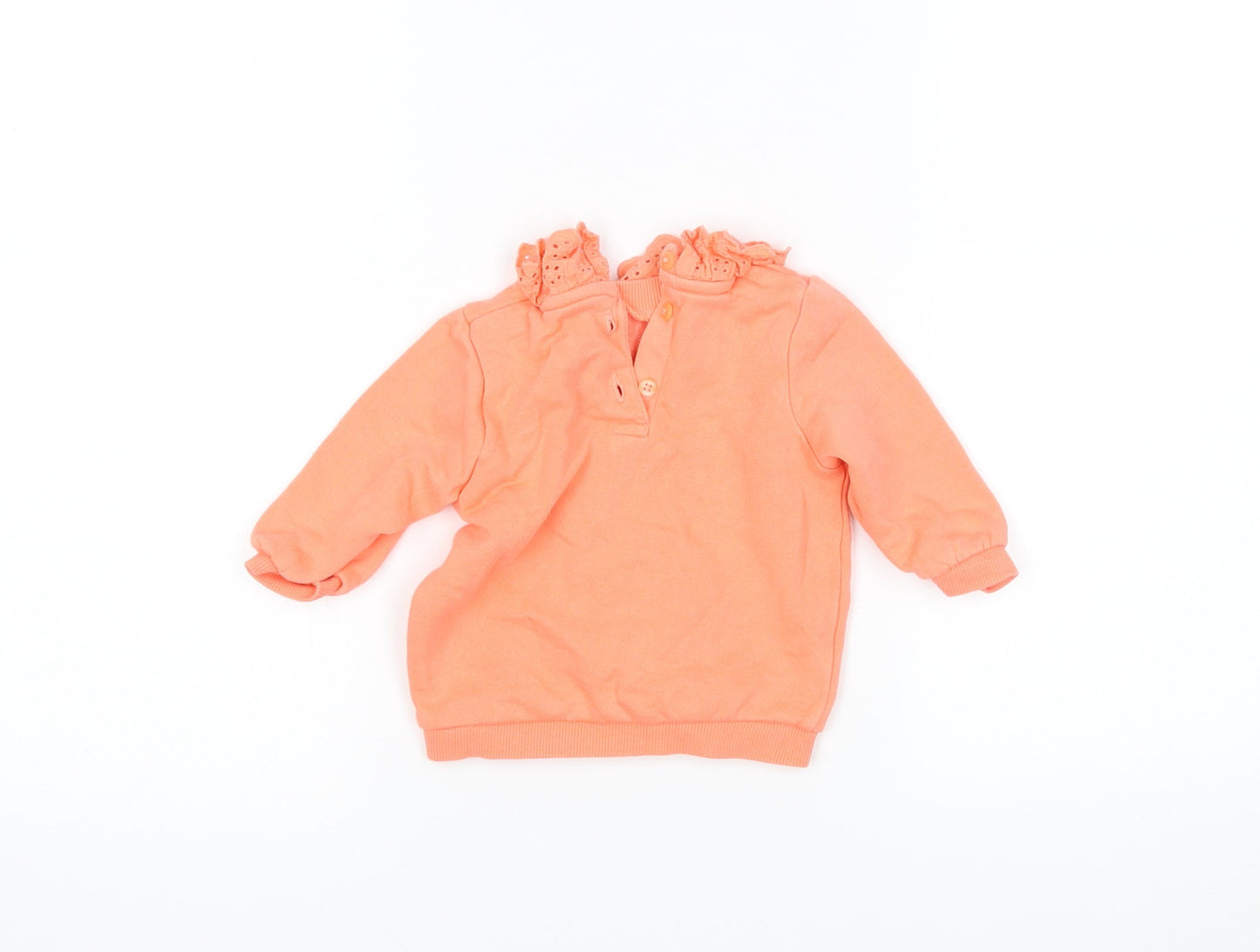 F&F Girls Pink   Pullover Jumper Size 0-3 Months