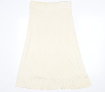 Riddella Womens Beige   A-Line Skirt Size 16