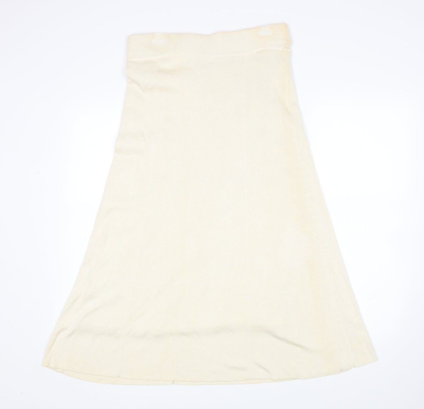 Riddella Womens Beige   A-Line Skirt Size 16