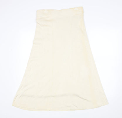 Riddella Womens Beige   A-Line Skirt Size 16