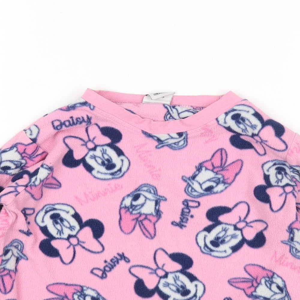 Matalan Girls Pink   Top Pyjama Top Size 6 Years  - Disney