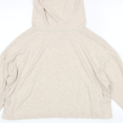 New Look Womens Beige   Pullover Hoodie Size S