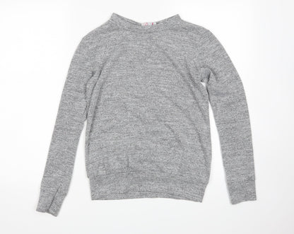Additional front view of Silk women’s grey jumper, size S