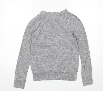 Back view of Silk women’s grey jumper, size S