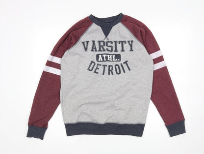 F&F Mens Multicoloured   Pullover Sweatshirt Size S