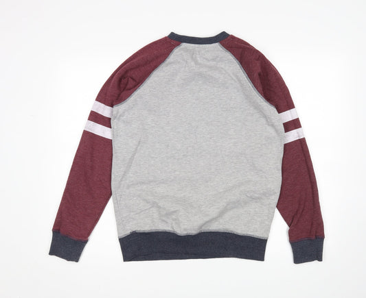 F&F Mens Multicoloured   Pullover Sweatshirt Size S