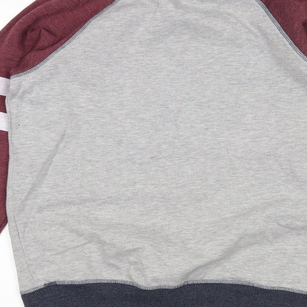 F&F Mens Multicoloured   Pullover Sweatshirt Size S