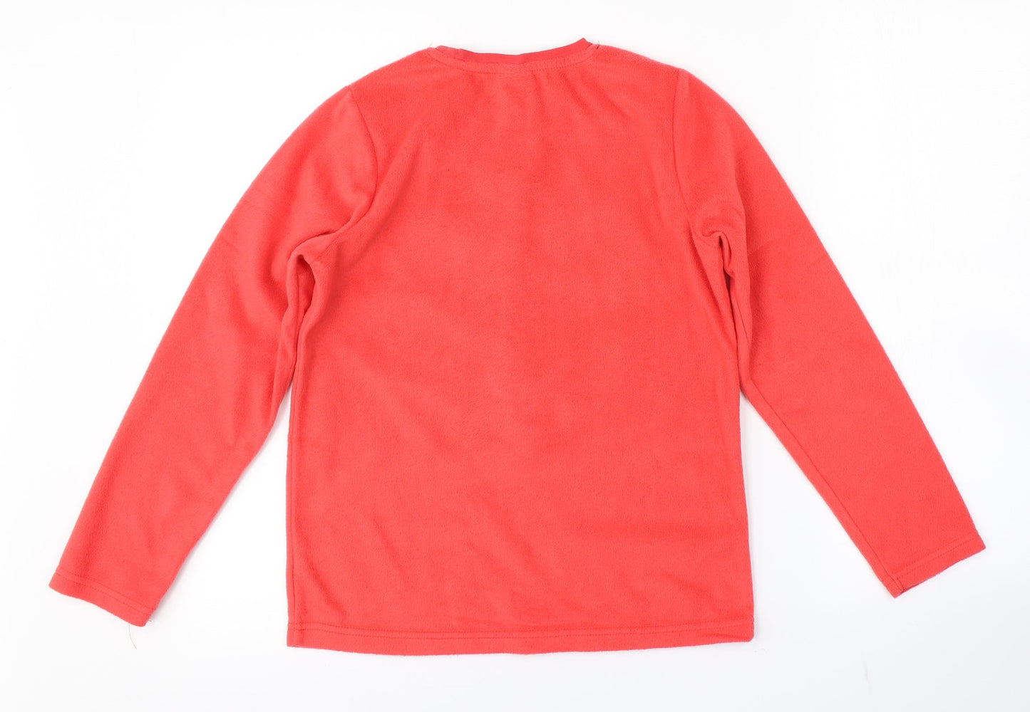 Preworn Boys Red   Pullover Jumper Size 10-11 Years  - MANCHESTER UNITED FC
