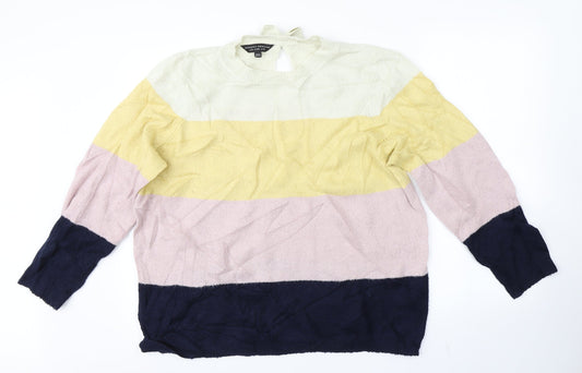 Womens UK Size 14 Dorothy Perkins Multicoloured Pullover Jumper