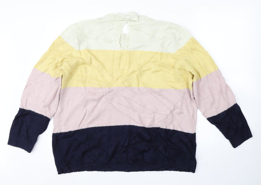 Womens UK Size 14 Dorothy Perkins Multicoloured Pullover Jumper