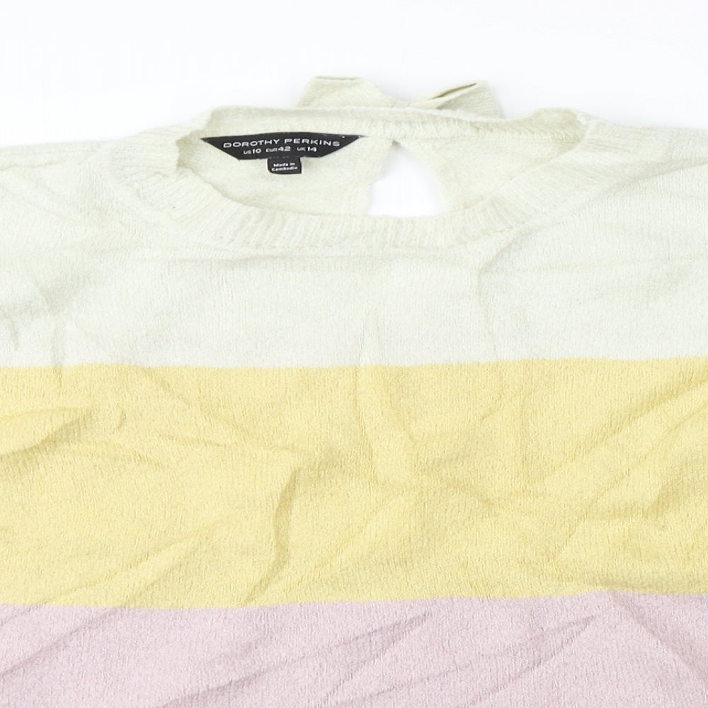 Womens UK Size 14 Dorothy Perkins Multicoloured Pullover Jumper