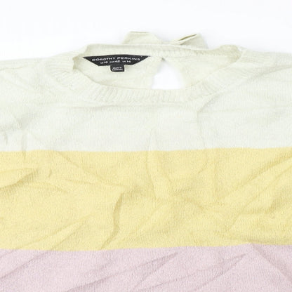 Womens UK Size 14 Dorothy Perkins Multicoloured Pullover Jumper