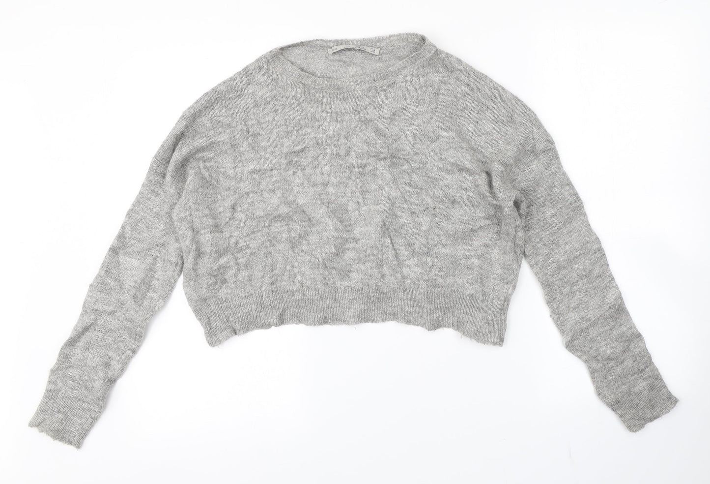 LARA KNIT Womens Grey   Pullover Jumper Size M