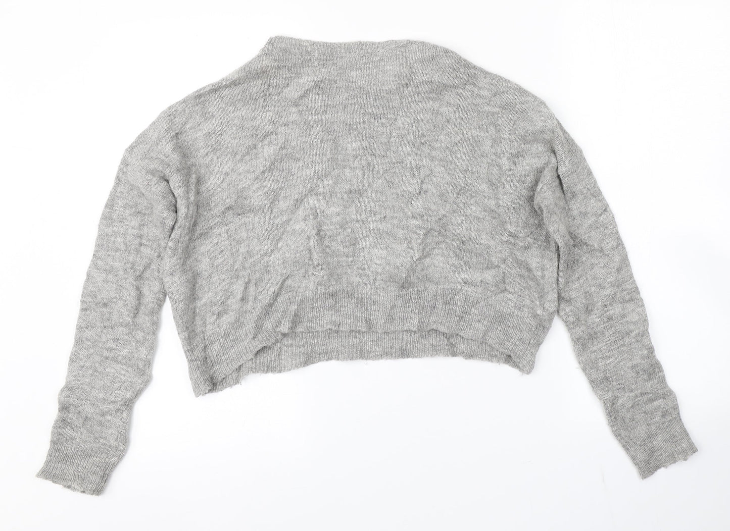 LARA KNIT Womens Grey   Pullover Jumper Size M