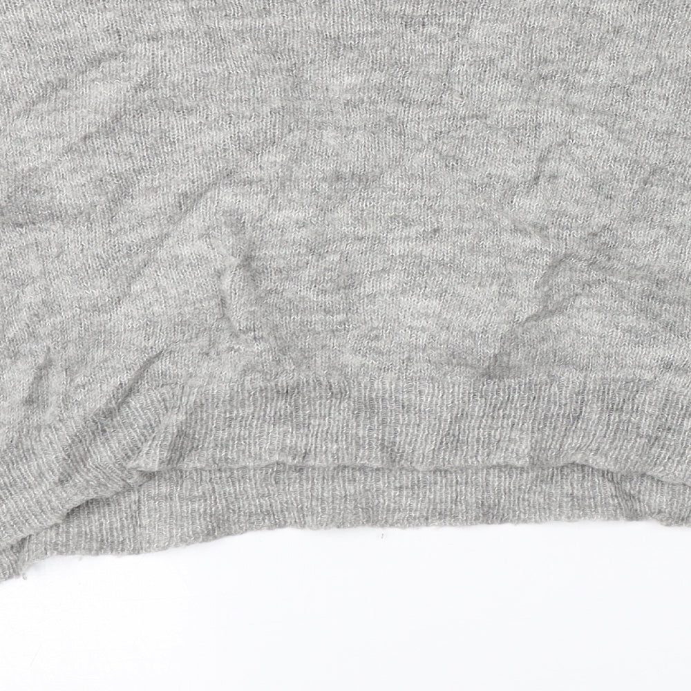 LARA KNIT Womens Grey   Pullover Jumper Size M