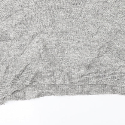 LARA KNIT Womens Grey   Pullover Jumper Size M