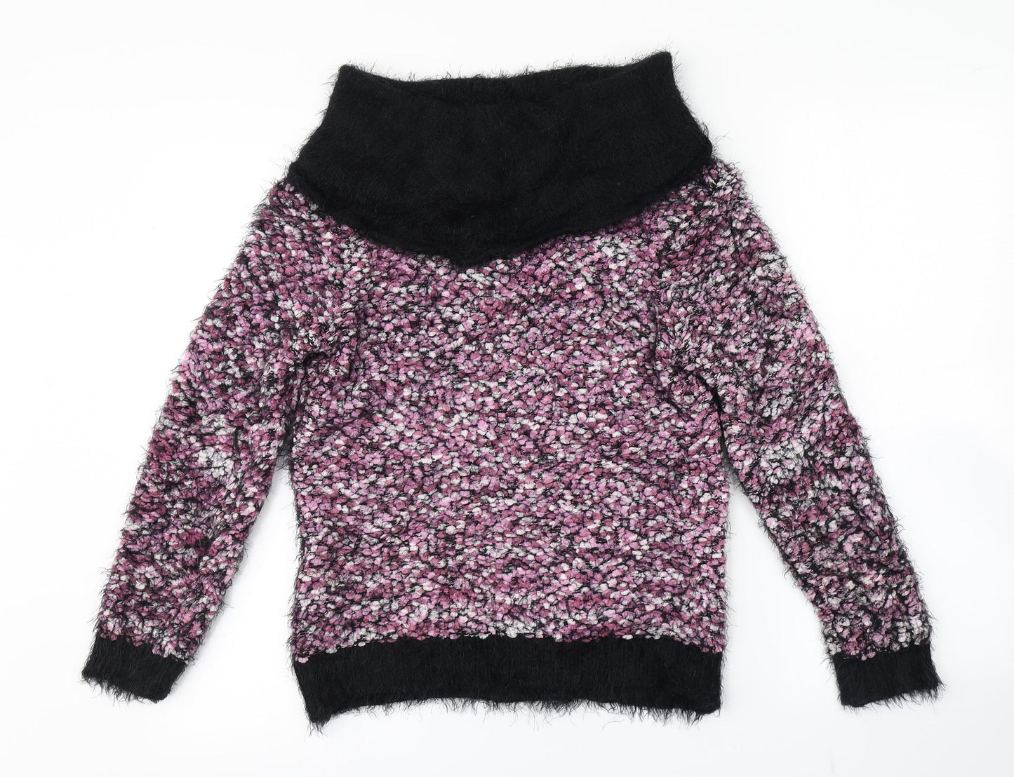 Womens UK Size  Preworn Pink Pullover Jumper
