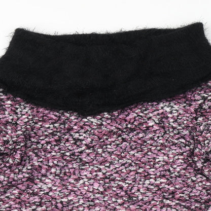 Womens UK Size  Preworn Pink Pullover Jumper