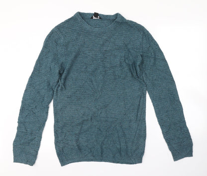 Cedar Wood State Mens Blue   Pullover Jumper Size XS