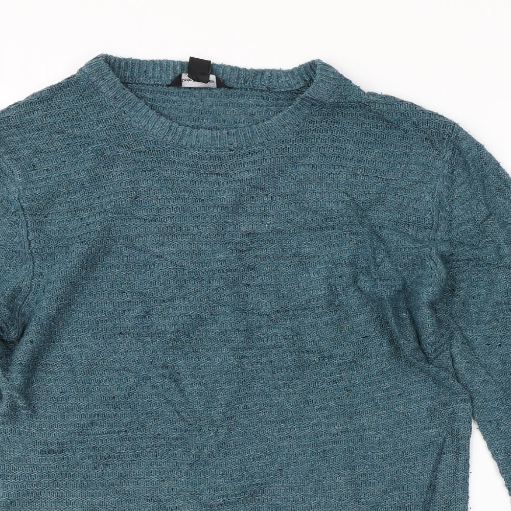 Cedar Wood State Mens Blue   Pullover Jumper Size XS