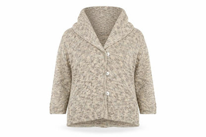 Womens UK Size 18 ALEX & CO Beige Cardigan Jumper