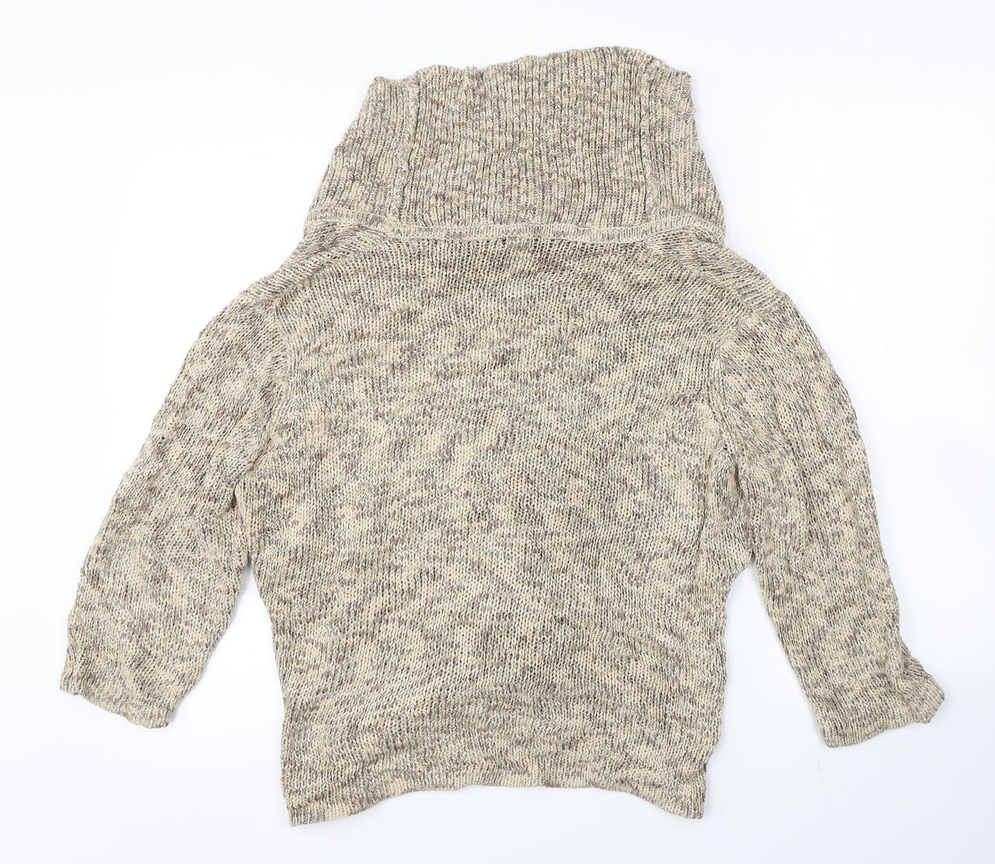 Womens UK Size 18 ALEX & CO Beige Cardigan Jumper