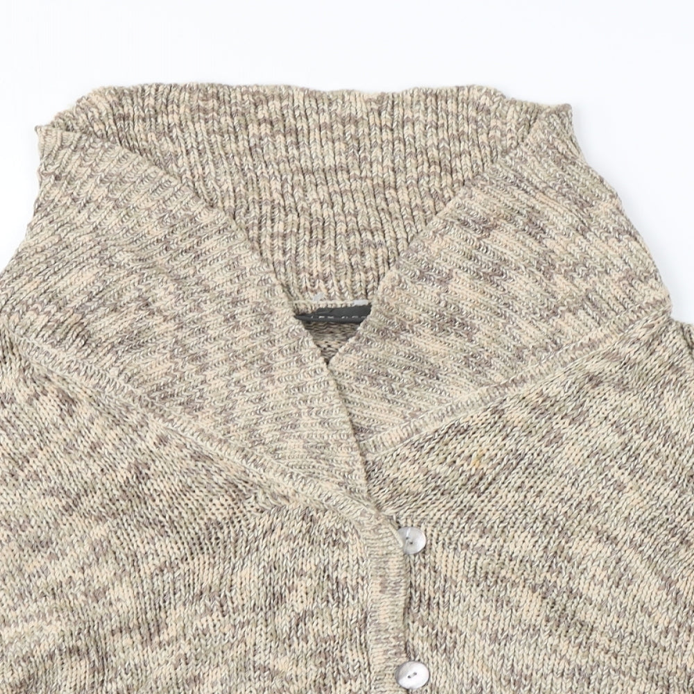 Womens UK Size 18 ALEX & CO Beige Cardigan Jumper