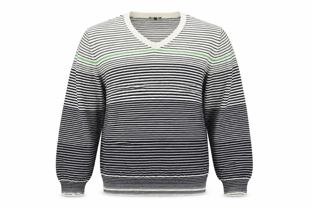 Mens UK Size L Preworn Multicoloured Pullover Jumper