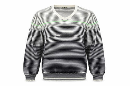 Mens UK Size L Preworn Multicoloured Pullover Jumper