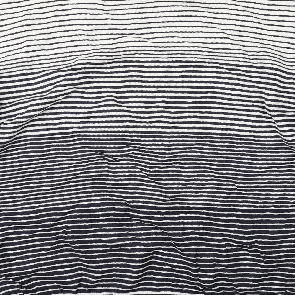 Preworn Mens Multicoloured Striped  Pullover Jumper Size L